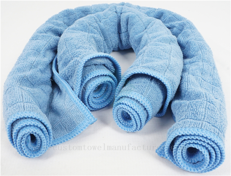 China Cutom microfiber zero twist towels Bulk Exporter|Bespoke Brand Quick Dry Structure Towels Manufacturer|Promotional Lattice Cleaning Towel Cloth Producer for Holland Netherlands Brazil